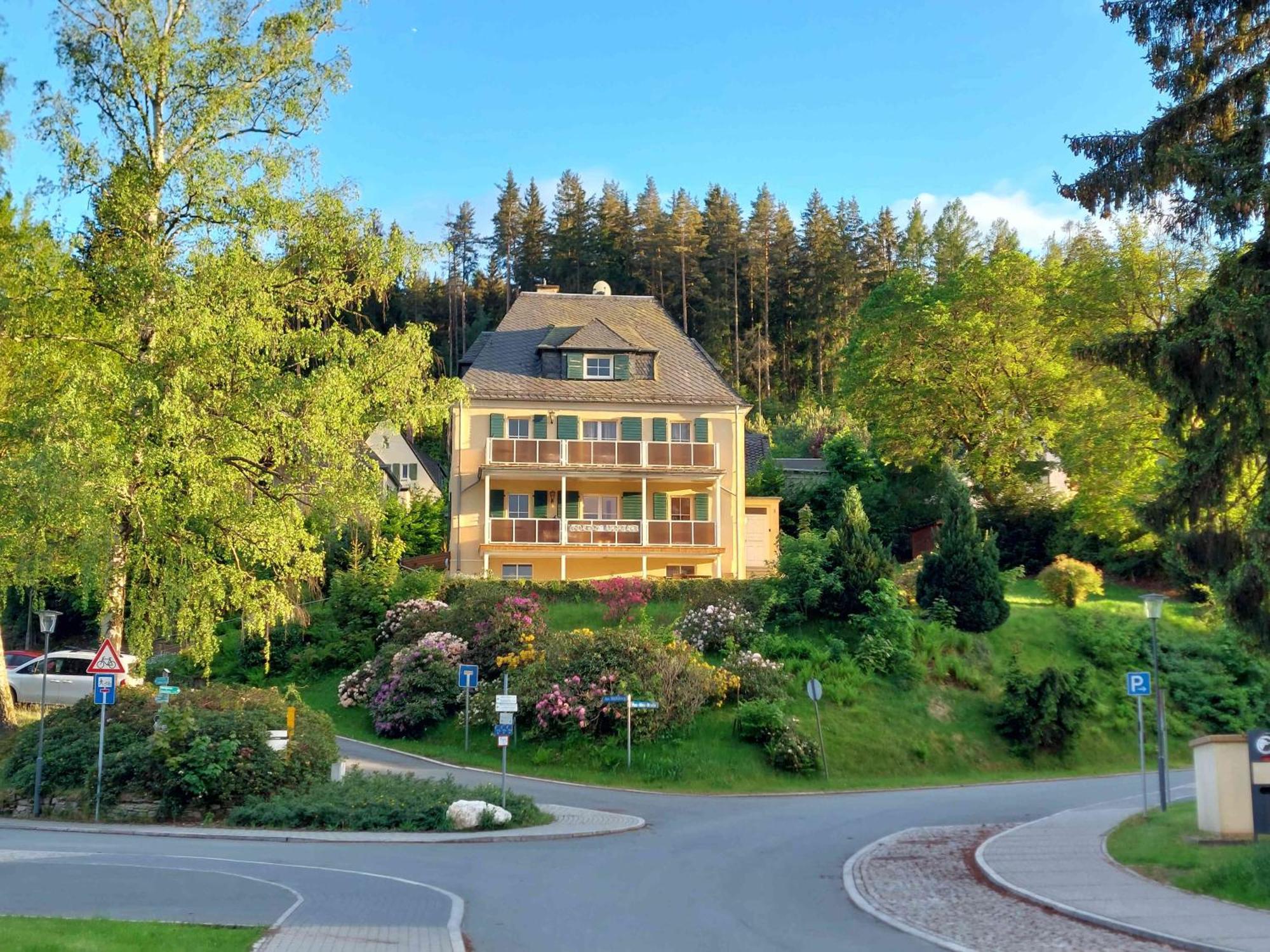 Ferienwohnungen Villa Goldbrunnen Bad Elster Esterno foto